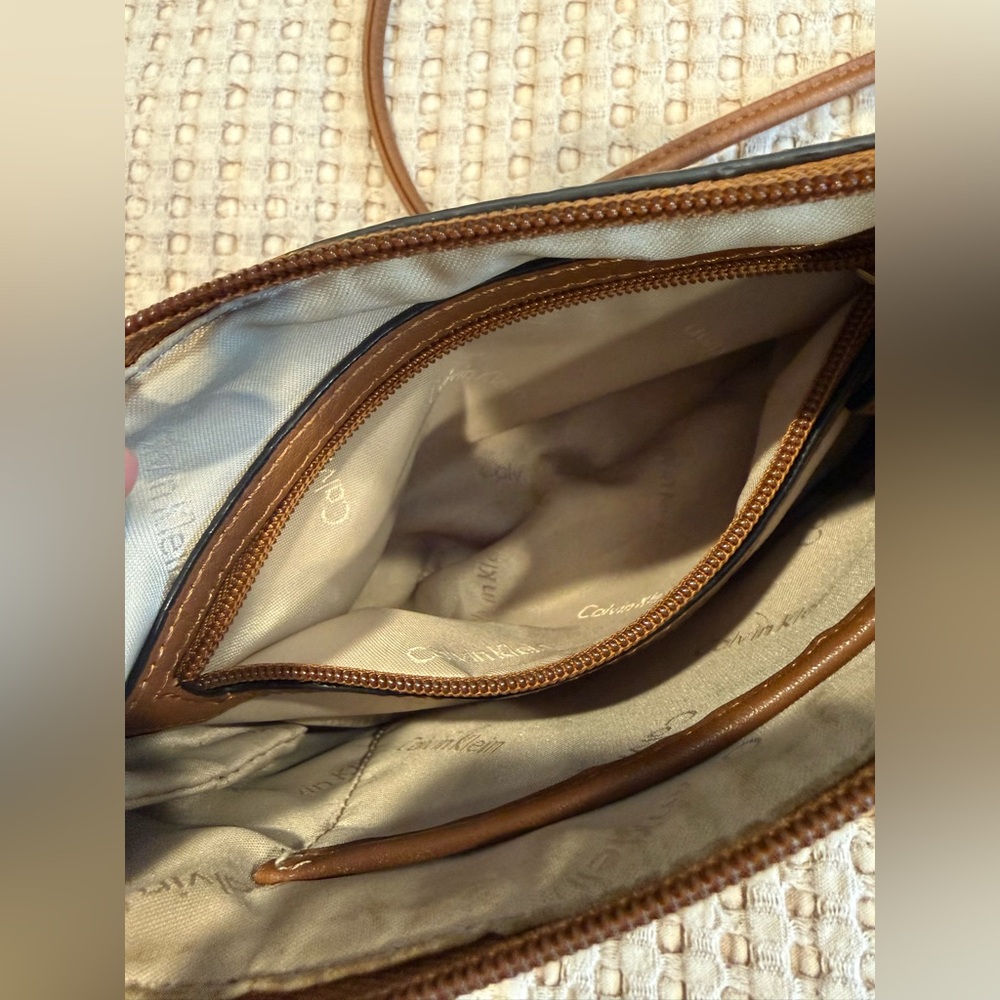 Calvin Klein Tan Crossbody Bag - Picture 8 of 8